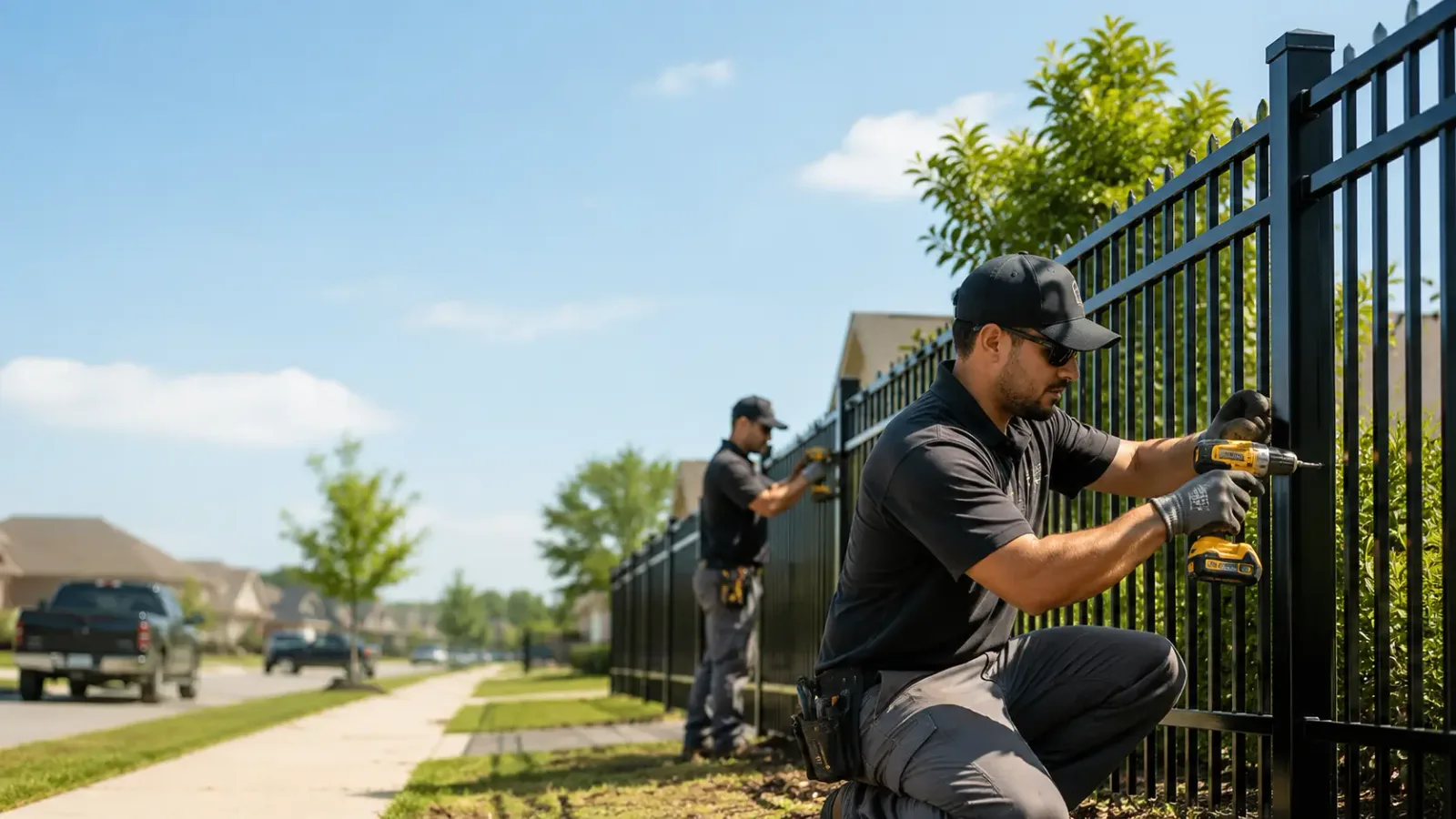 Metal Fence Installation in Boiling Springs, PA